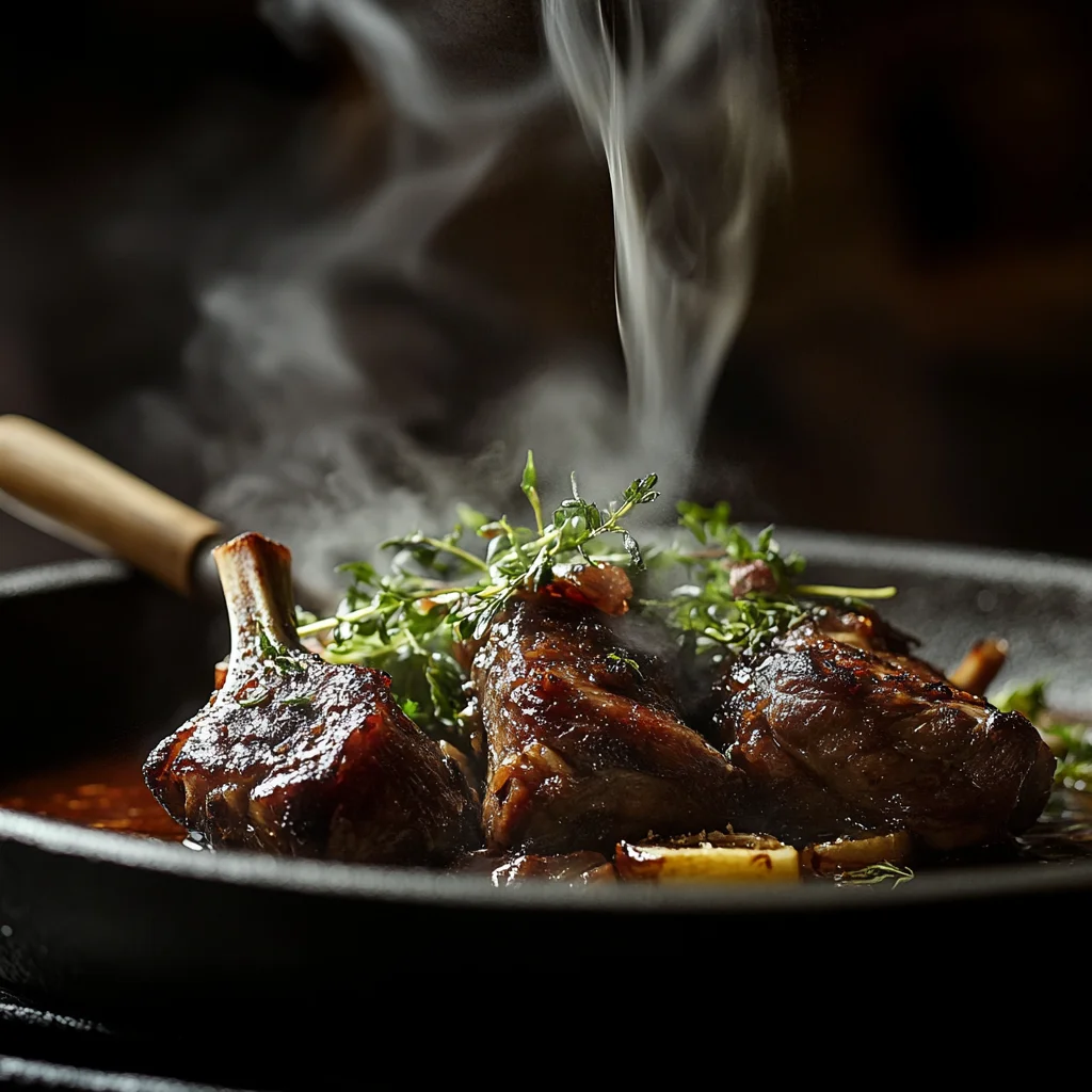 A close up of a meal with meat and vegetables.